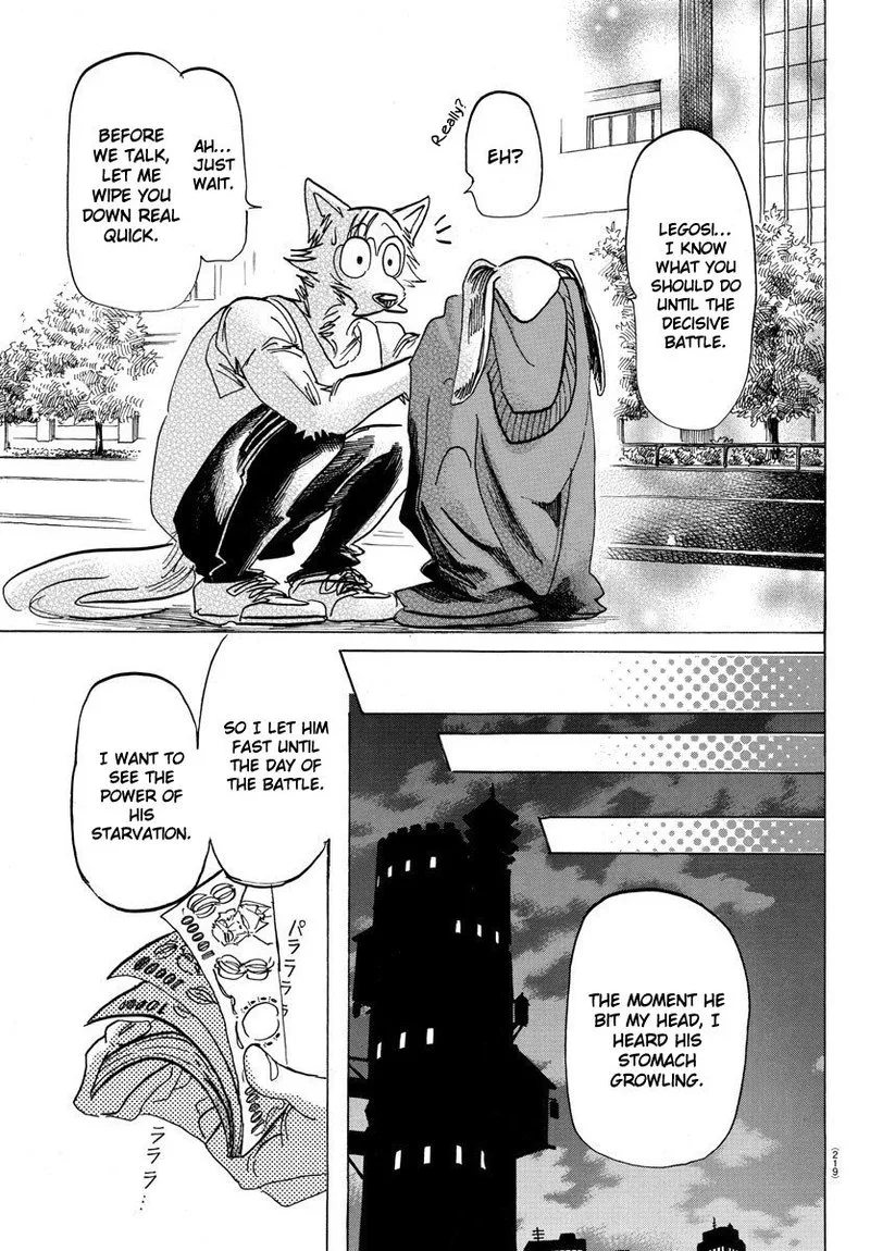 Beastars Chapter 170 page 19