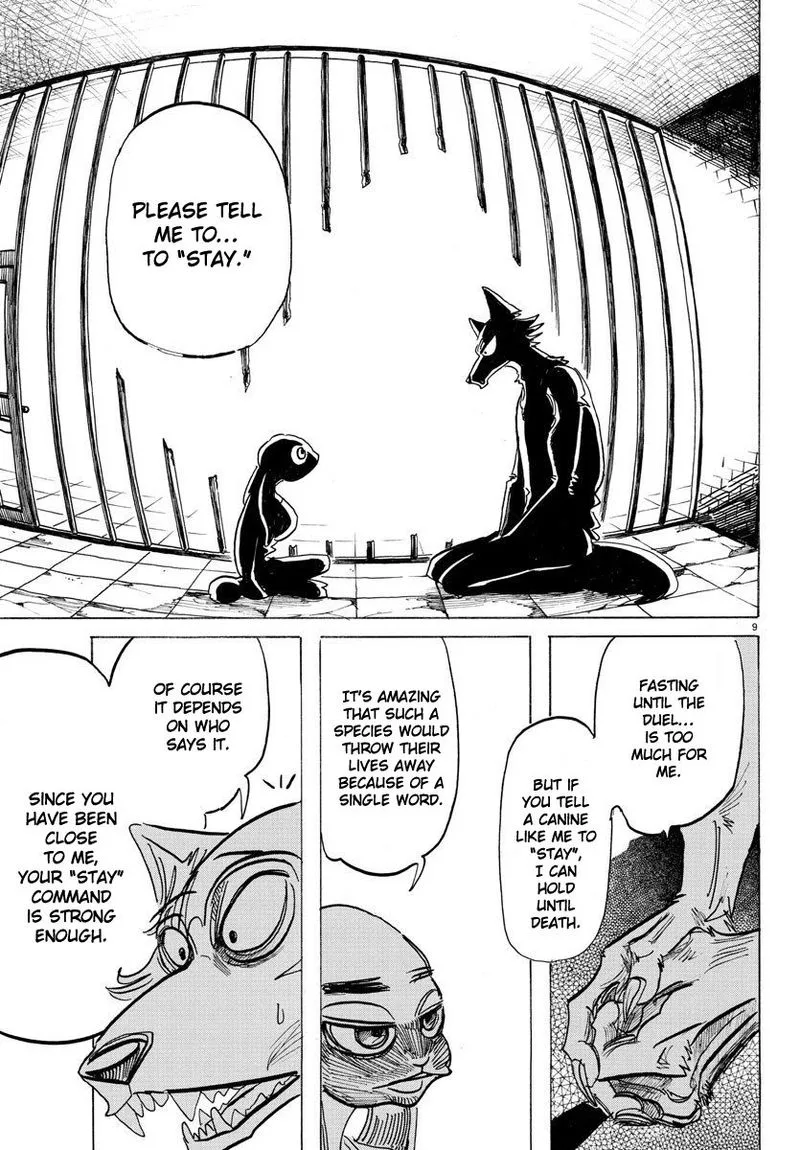Beastars Chapter 171 page 9