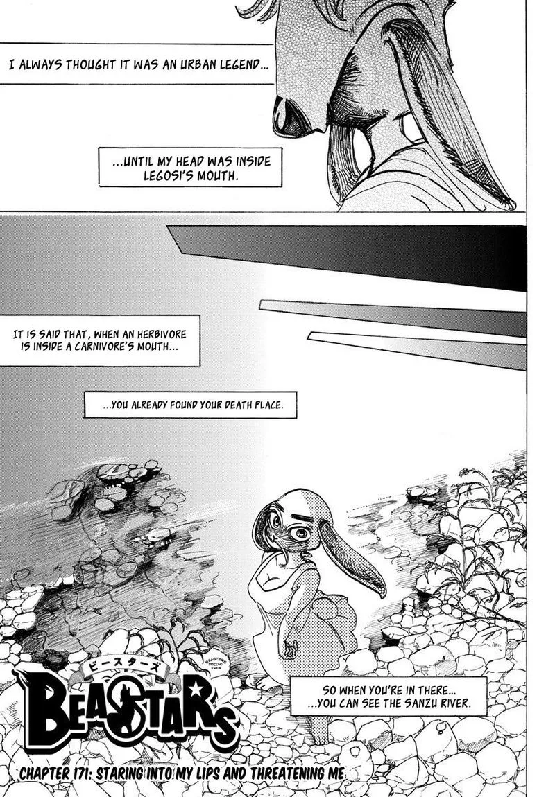Beastars Chapter 171 page 1