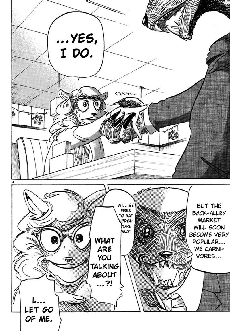 Beastars Chapter 172 page 4