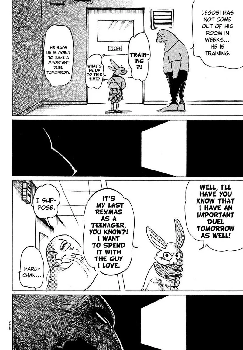 Beastars Chapter 172 page 14