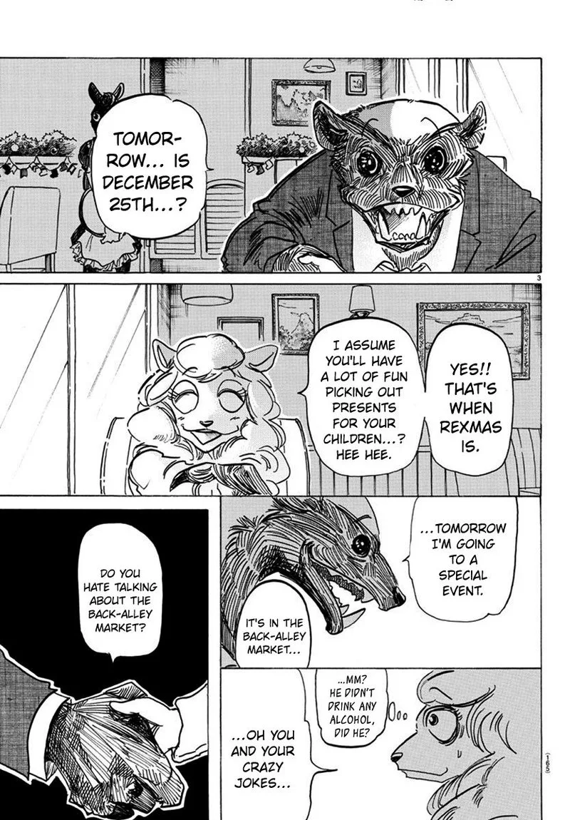 Beastars Chapter 172 page 3
