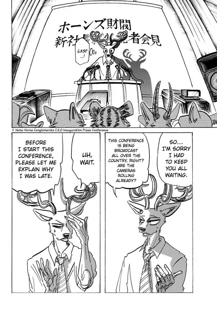Beastars Chapter 175 page 2