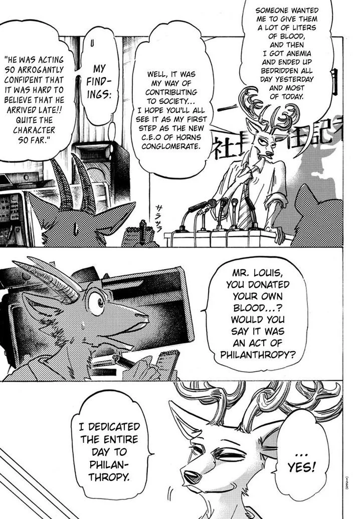 Beastars Chapter 175 page 3