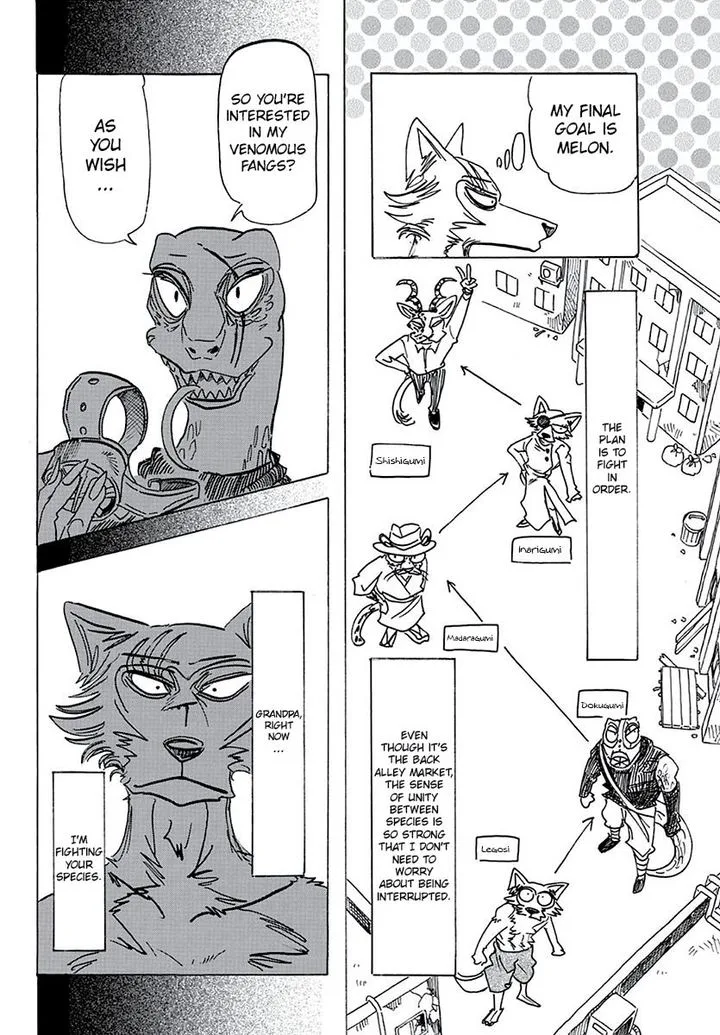 Beastars Chapter 176 page 12