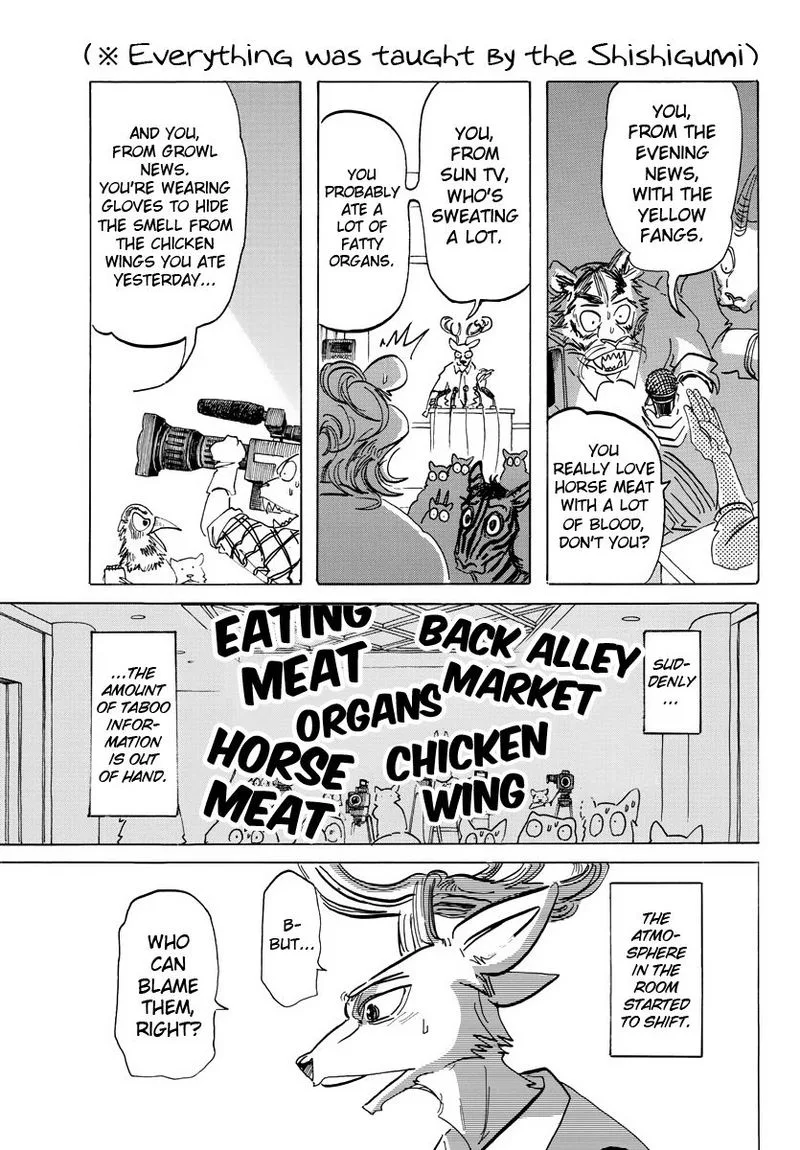Beastars Chapter 182 page 7