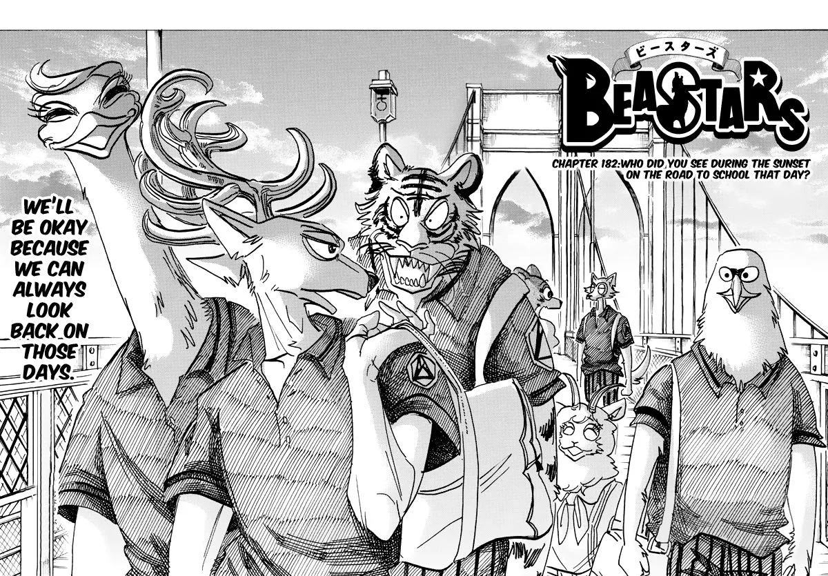 Beastars Chapter 182 page 1
