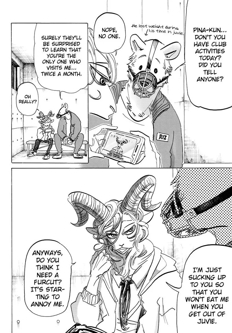 Beastars Chapter 182 page 13