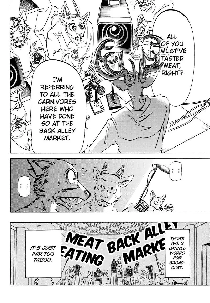 Beastars Chapter 182 page 6