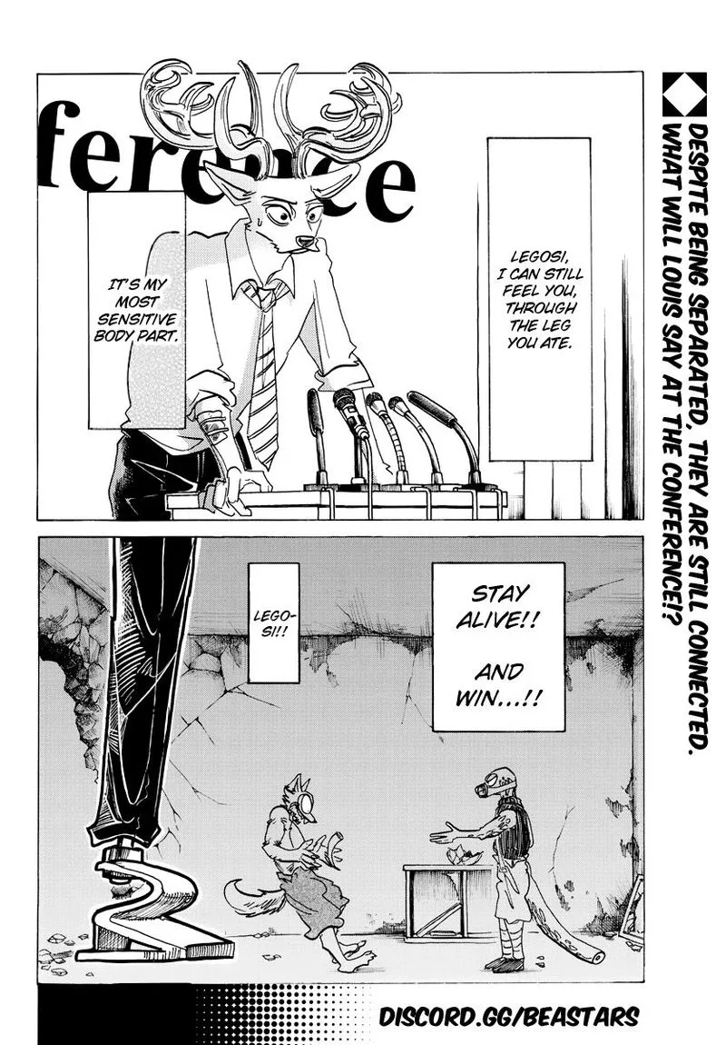 Beastars Chapter 182 page 2
