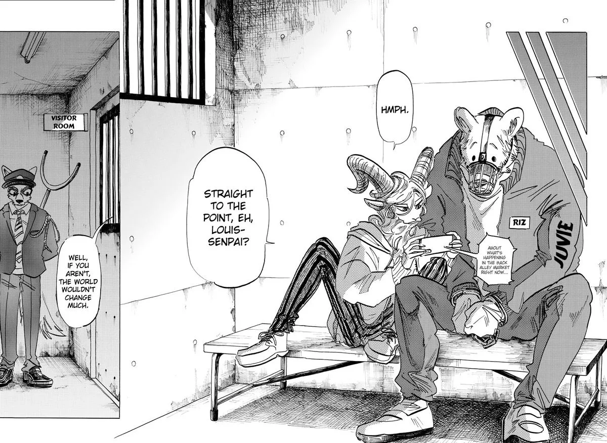 Beastars Chapter 182 page 12