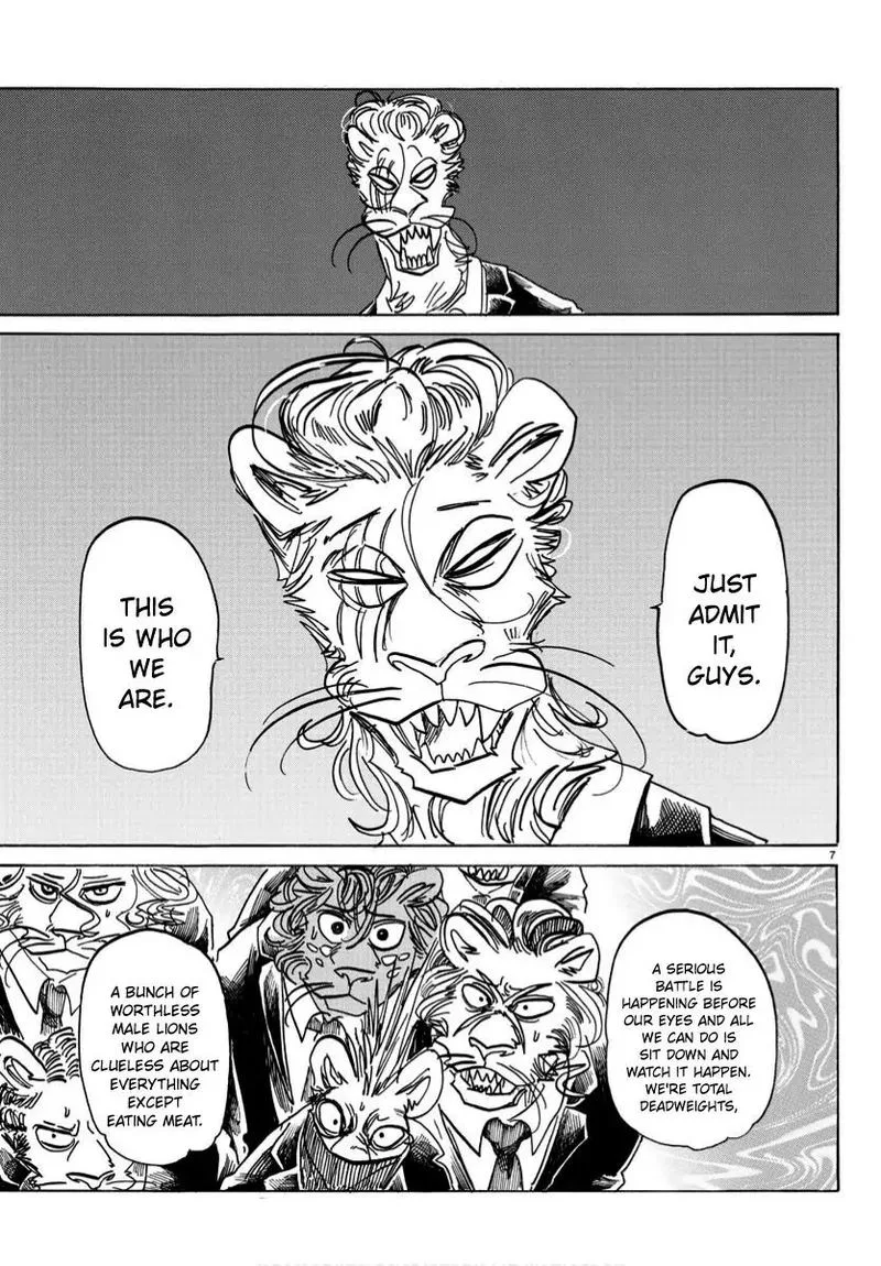 Beastars Chapter 185 page 7