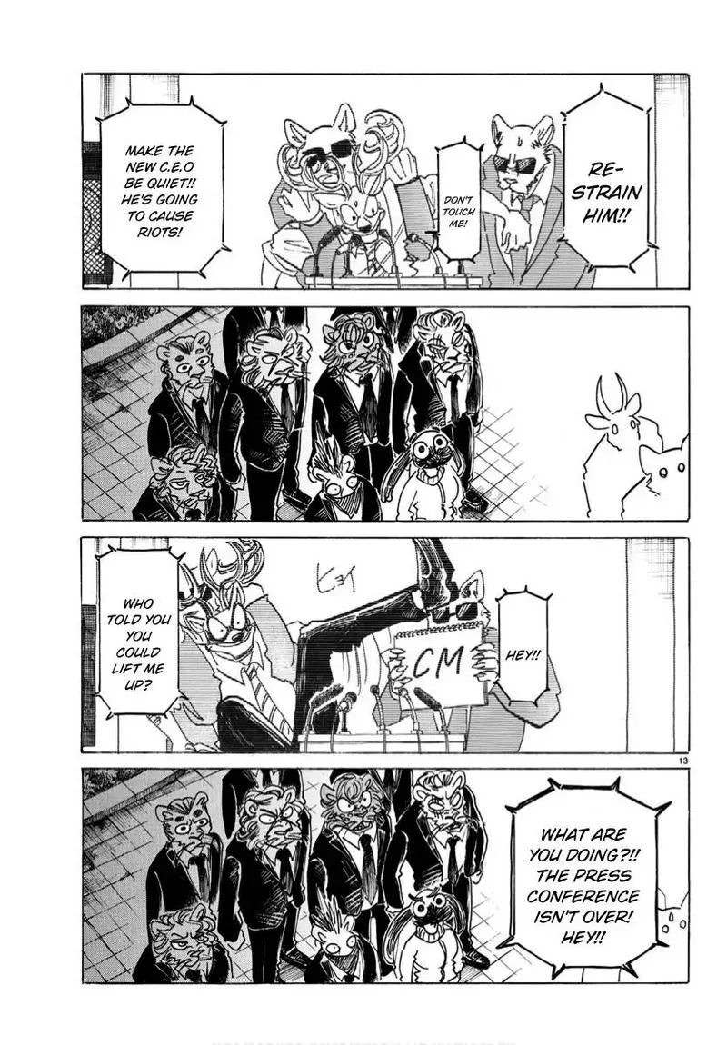 Beastars Chapter 185 page 13