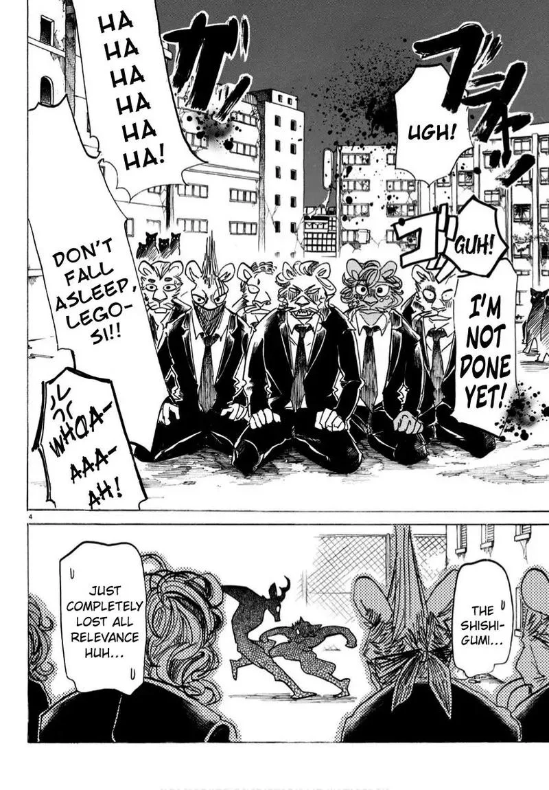 Beastars Chapter 185 page 4