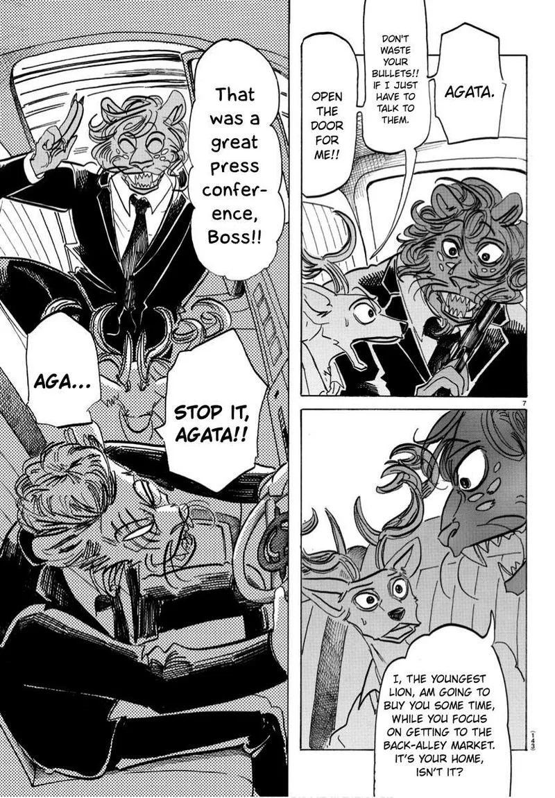 Beastars Chapter 186 page 7