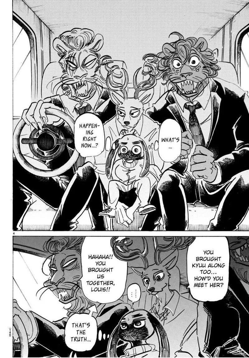 Beastars Chapter 186 page 4