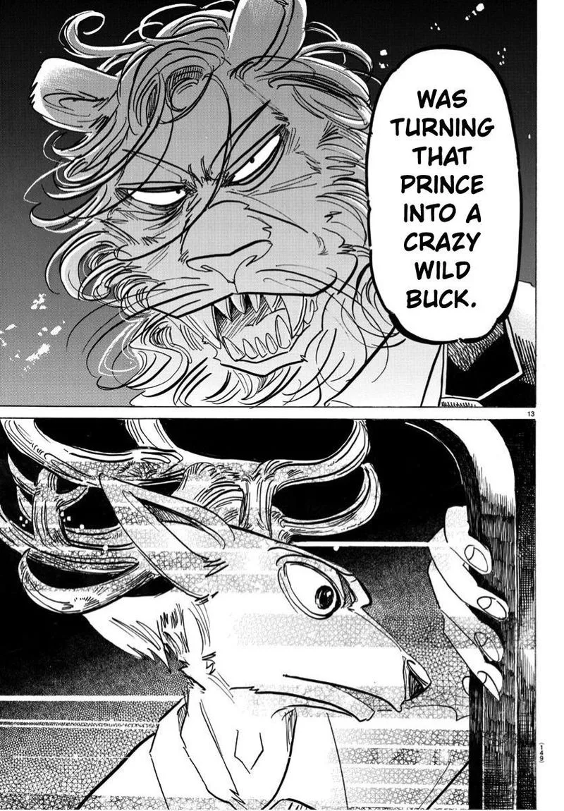 Beastars Chapter 186 page 12