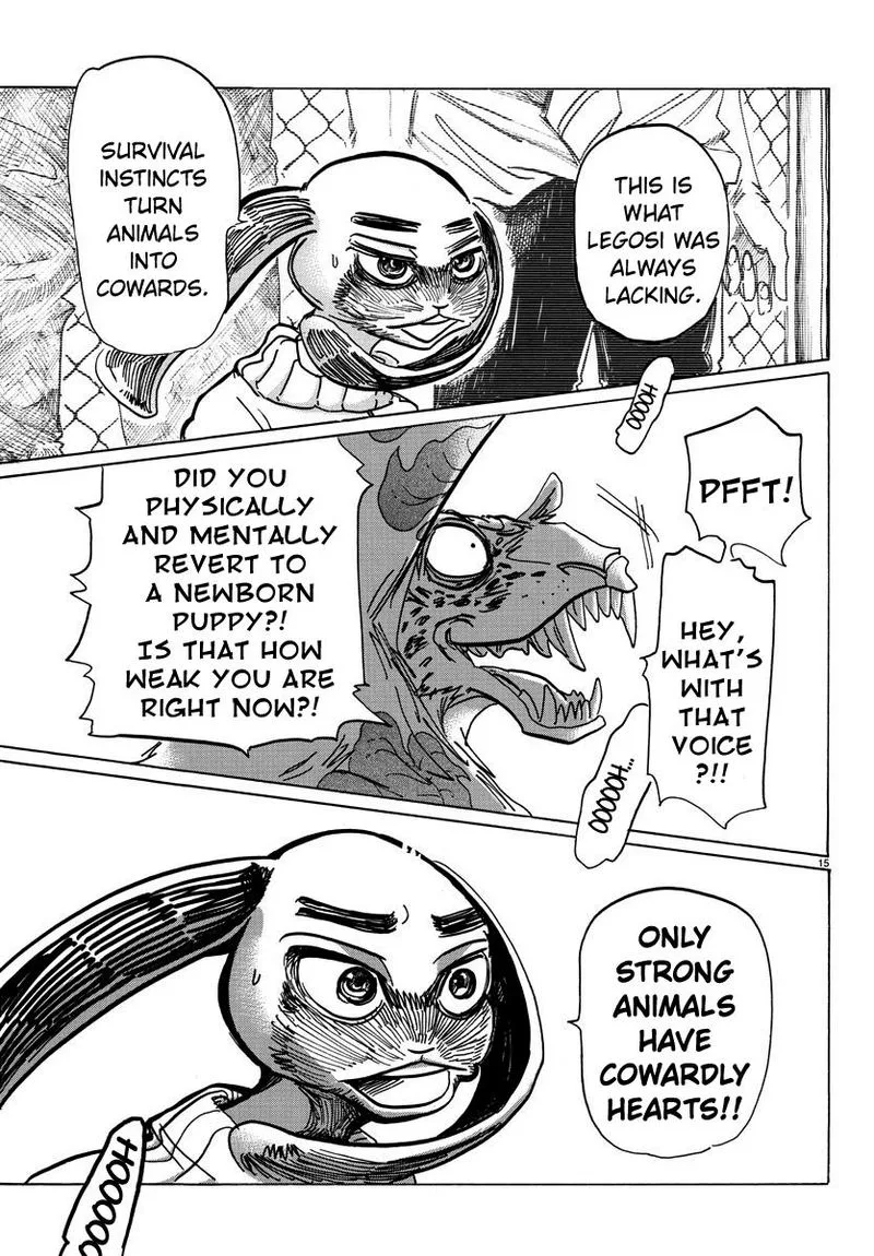 Beastars Chapter 187 page 15