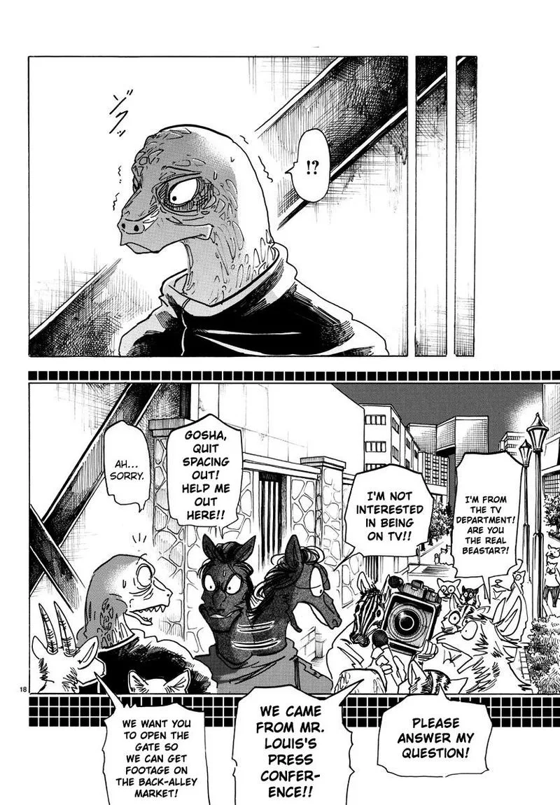 Beastars Chapter 187 page 18