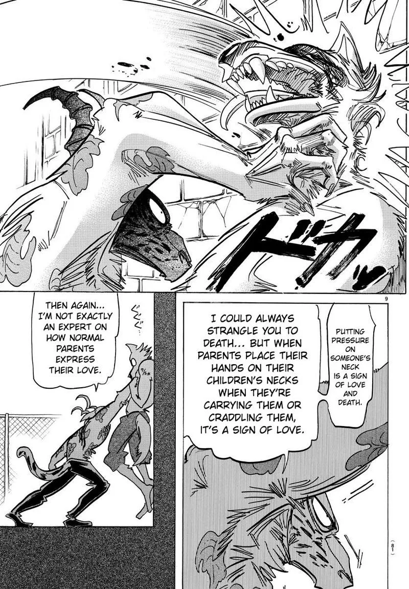Beastars Chapter 187 page 9