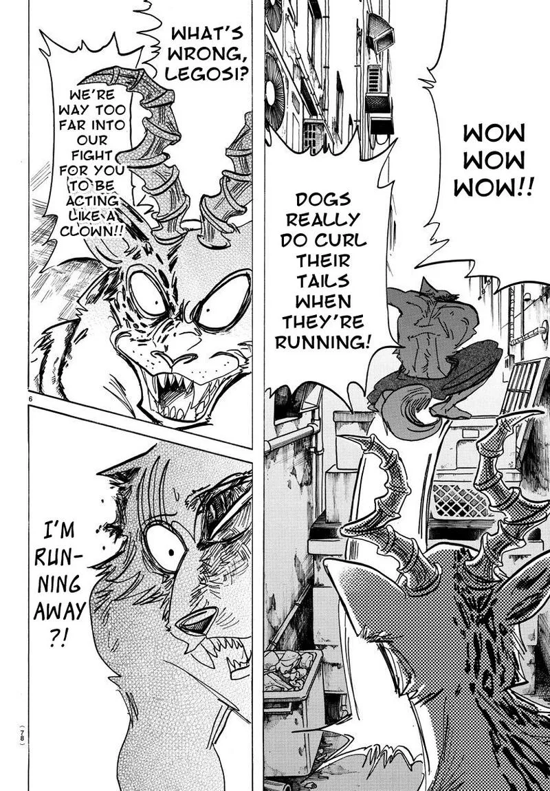 Beastars Chapter 187 page 6