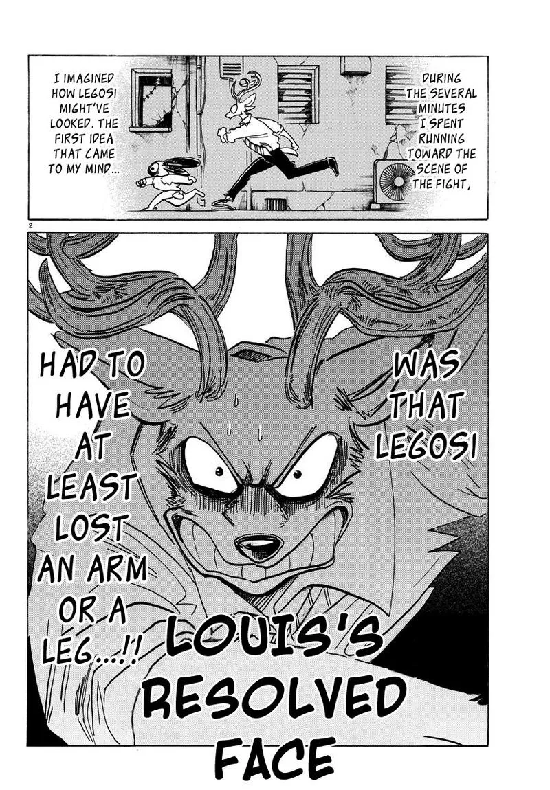 Beastars Chapter 187 page 2