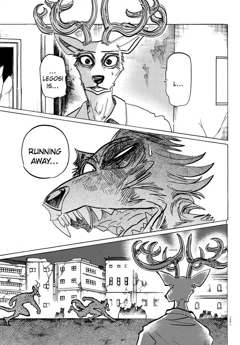 Beastars Chapter 187 page 5