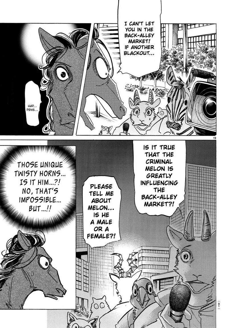 Beastars Chapter 187 page 19