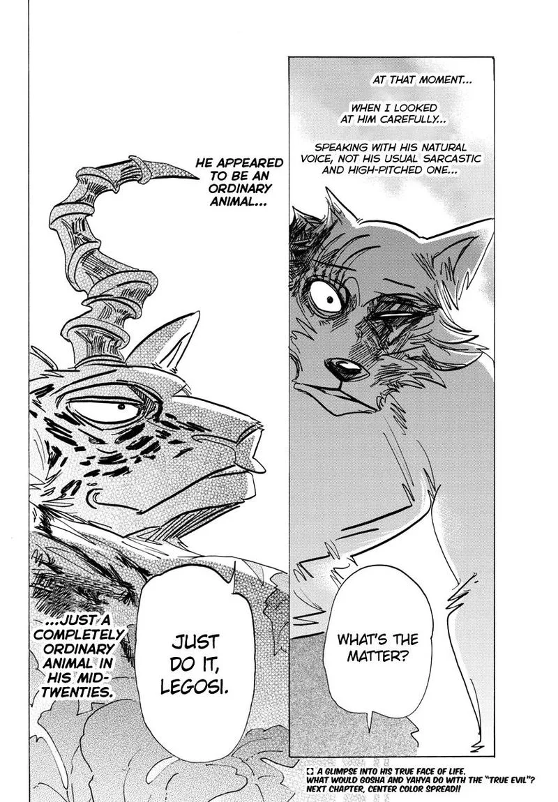 Beastars Chapter 188 page 18