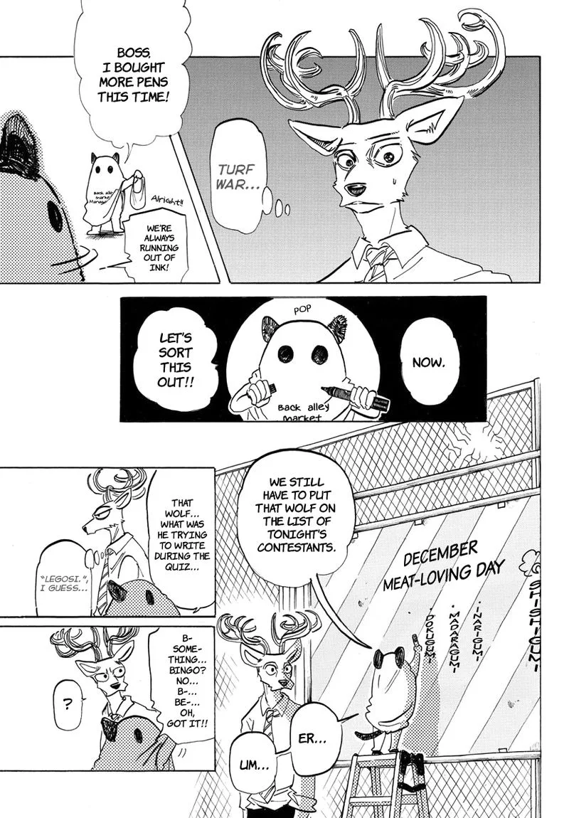Beastars Chapter 190 page 12
