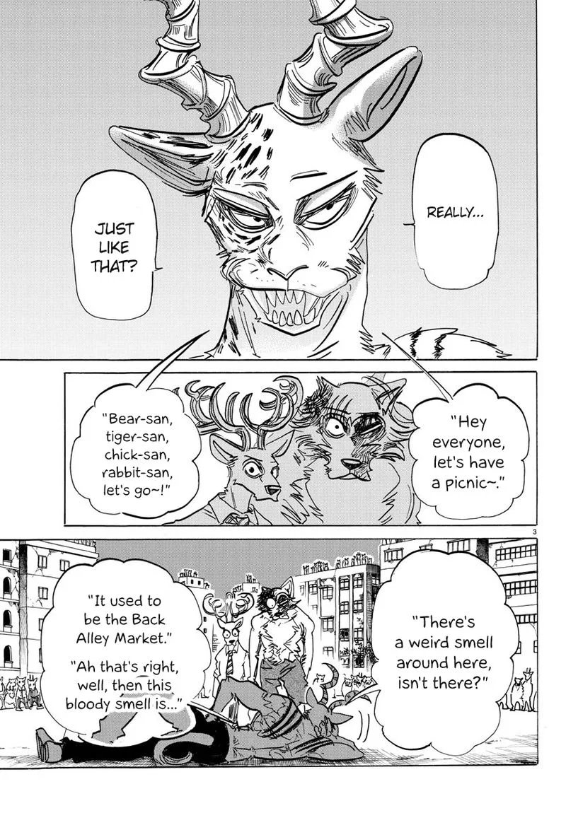 Beastars Chapter 191 page 3