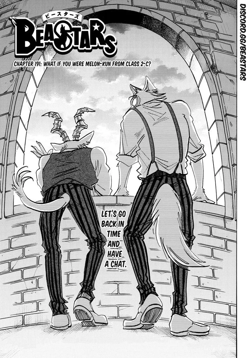 Beastars Chapter 191 page 1