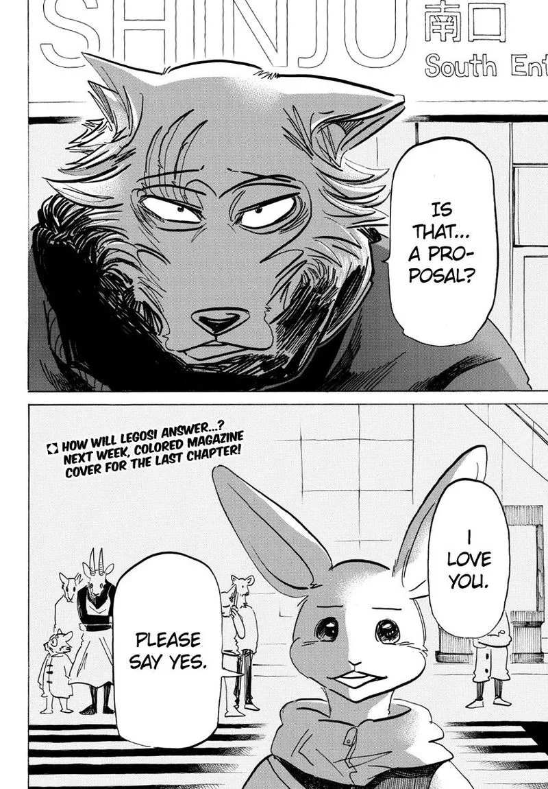 Beastars Chapter 195 page 19