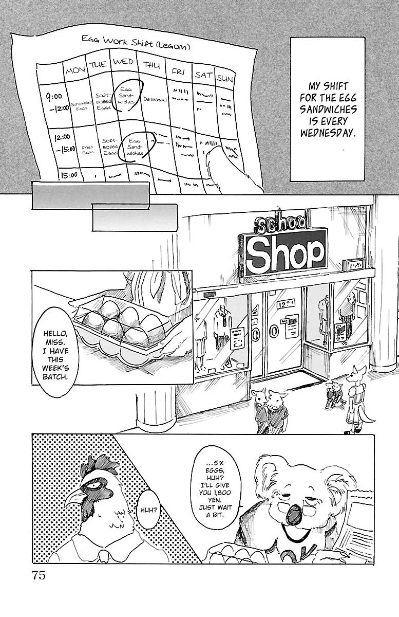 Beastars Chapter 20 page 7