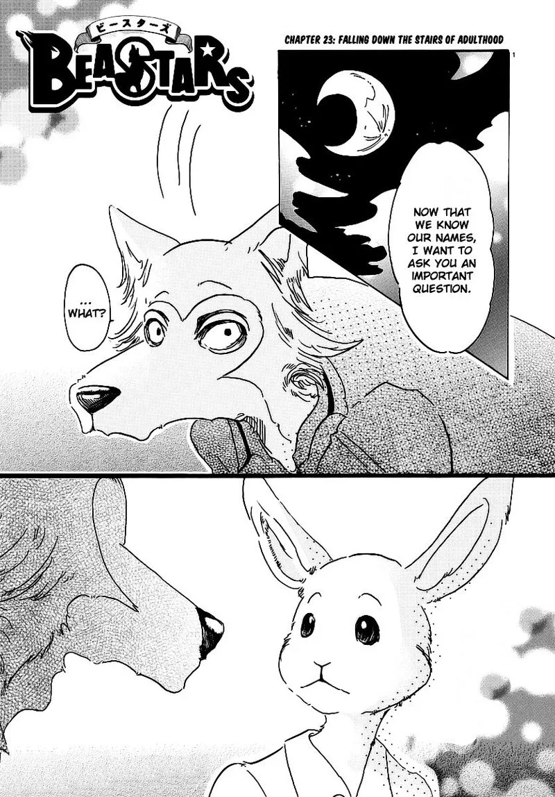 Beastars Chapter 23 page 1