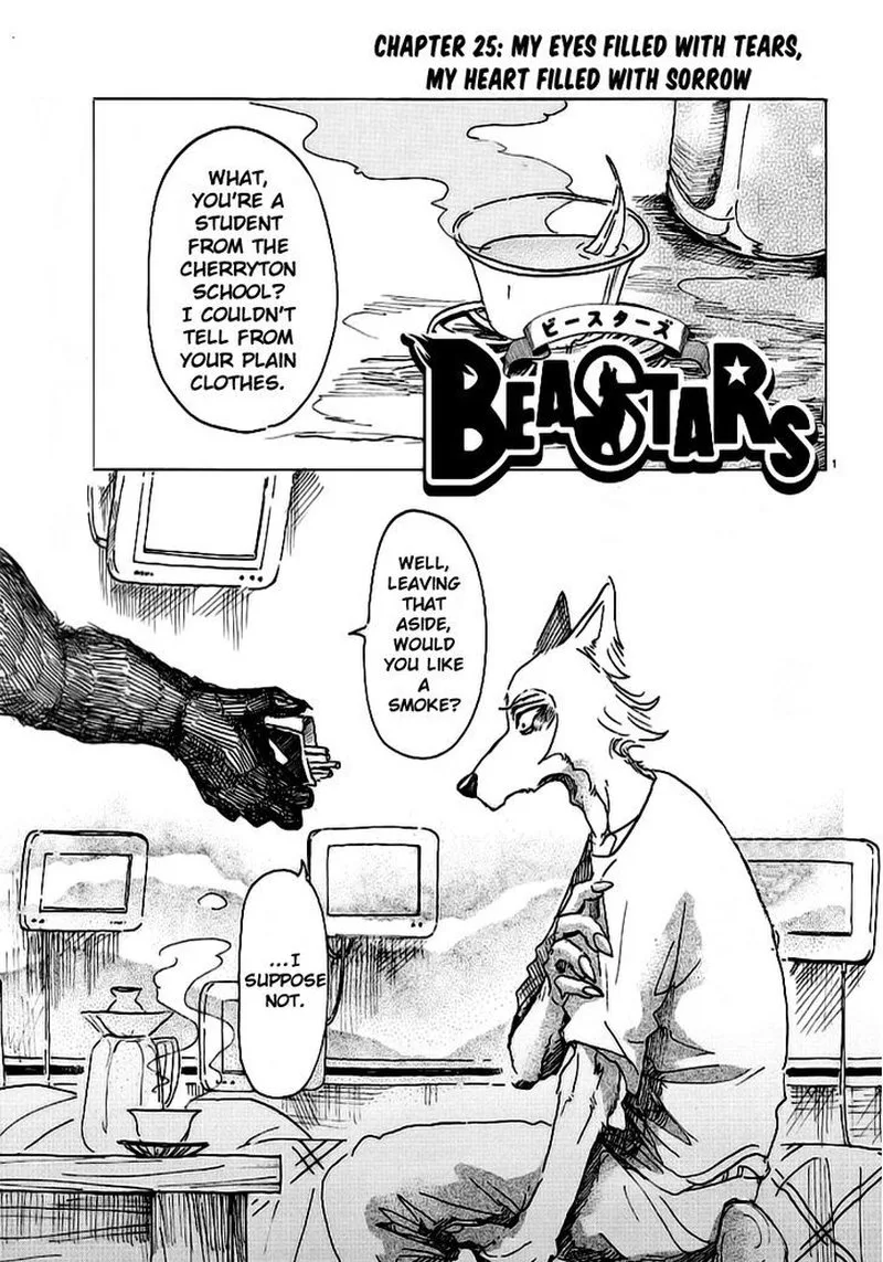 Beastars Chapter 25 page 1
