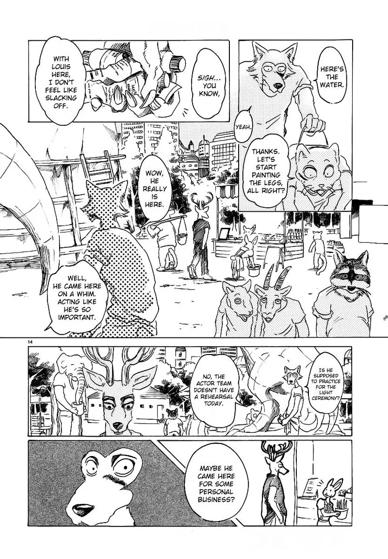Beastars Chapter 28 page 14