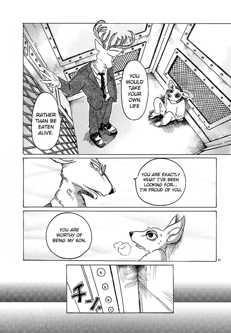Beastars Chapter 33 page 21