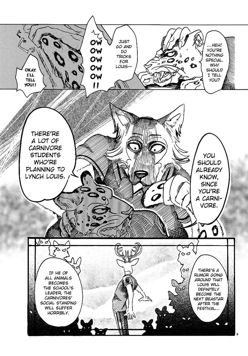 Beastars Chapter 34 page 8