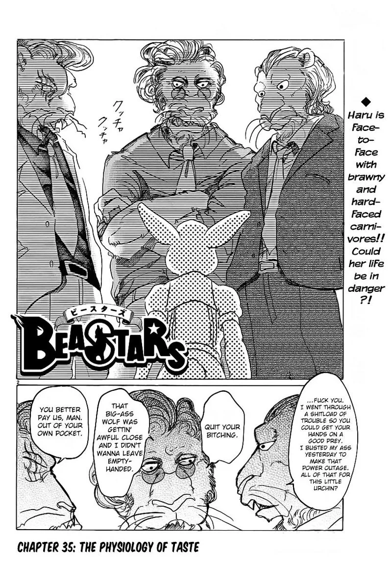 Beastars Chapter 35 page 2