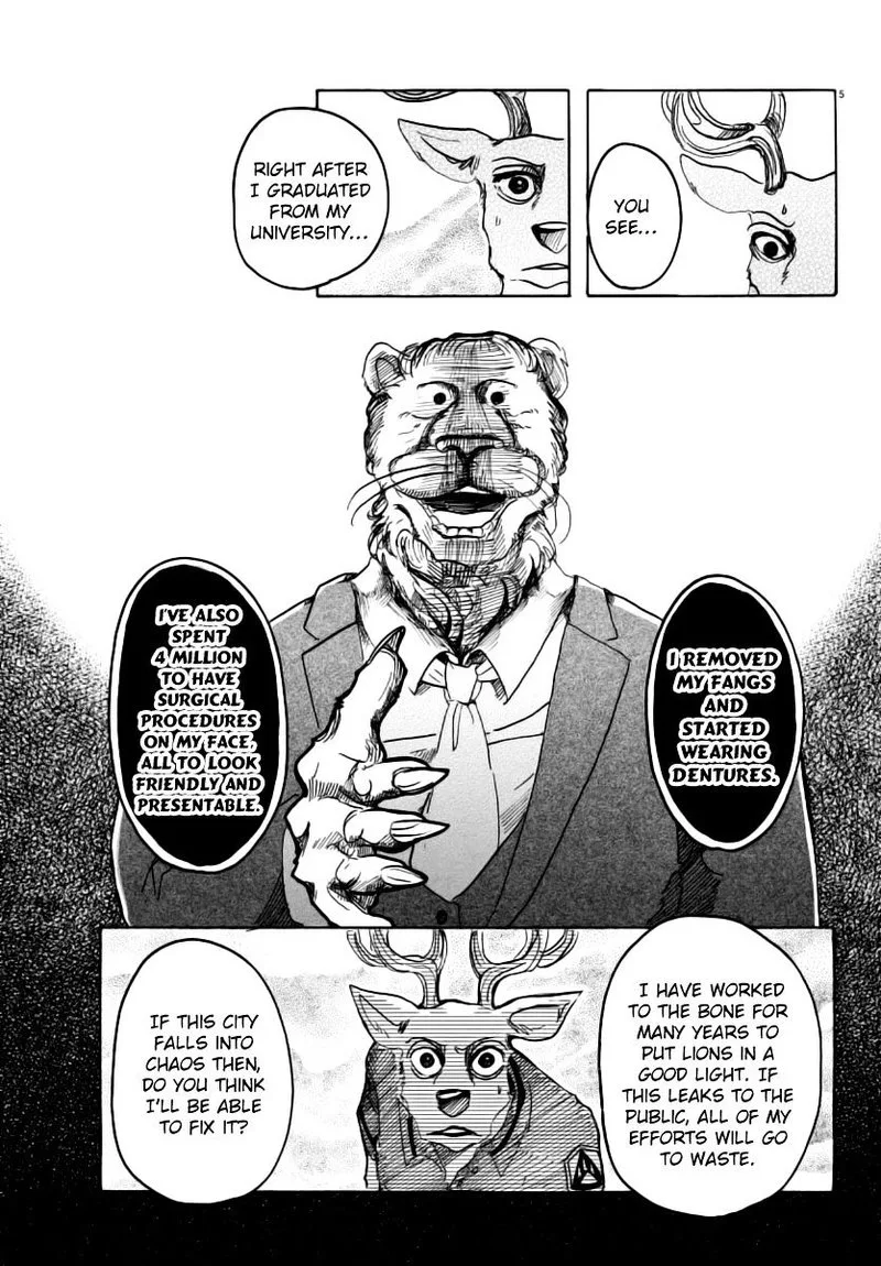 Beastars Chapter 36 page 5