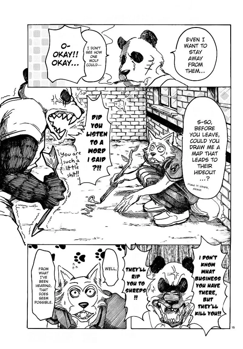 Beastars Chapter 37 page 14