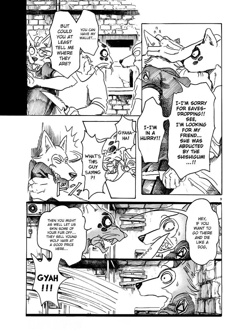 Beastars Chapter 37 page 9