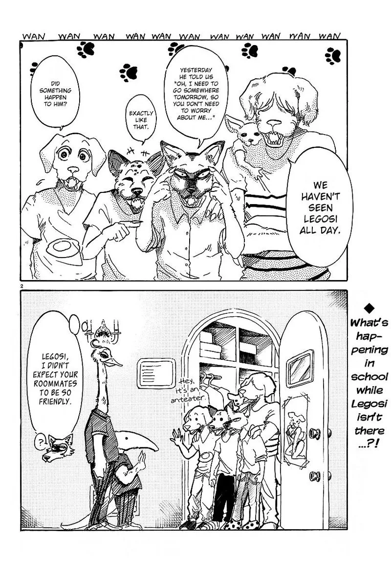 Beastars Chapter 41 page 2