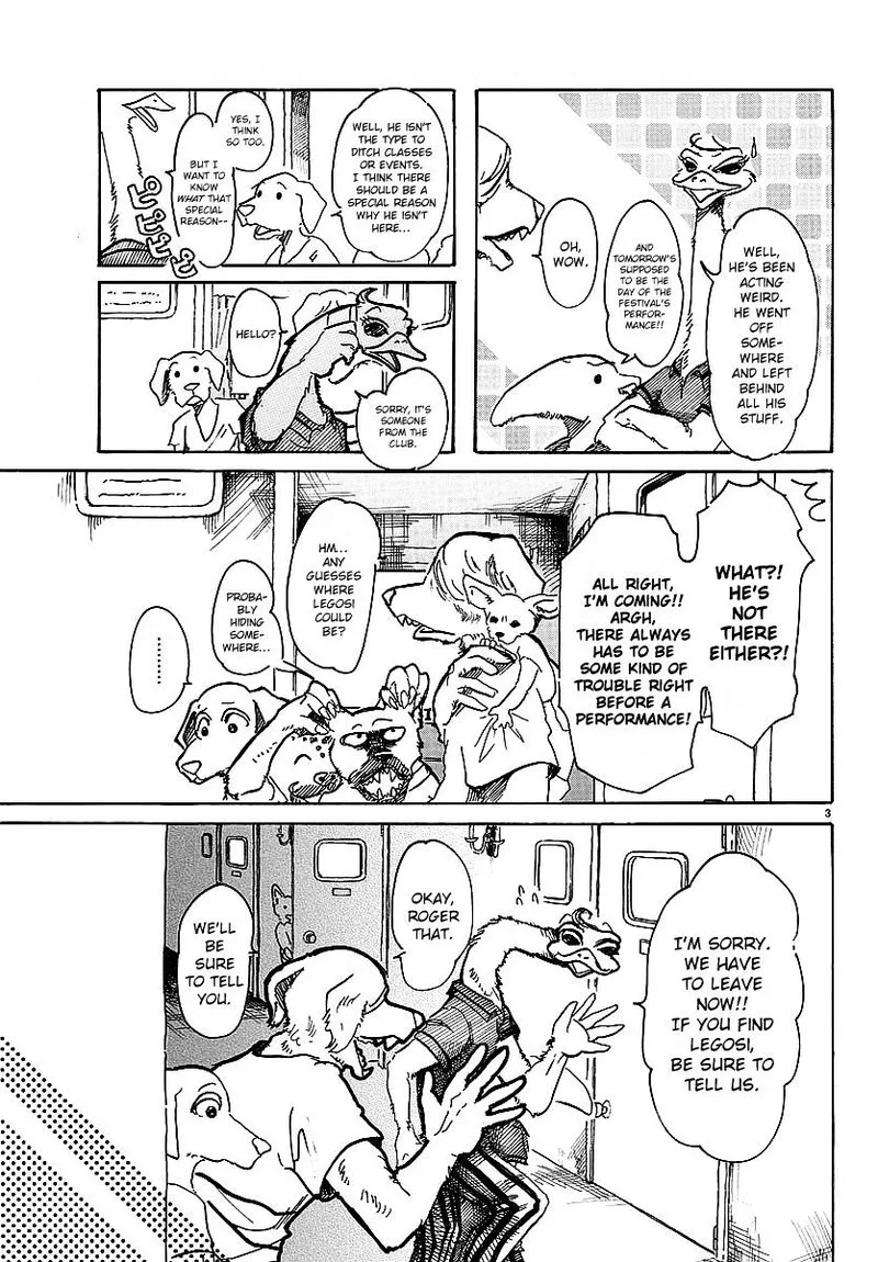Beastars Chapter 41 page 3