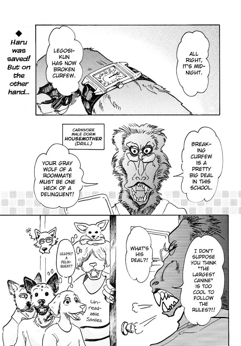 Beastars Chapter 43 page 1