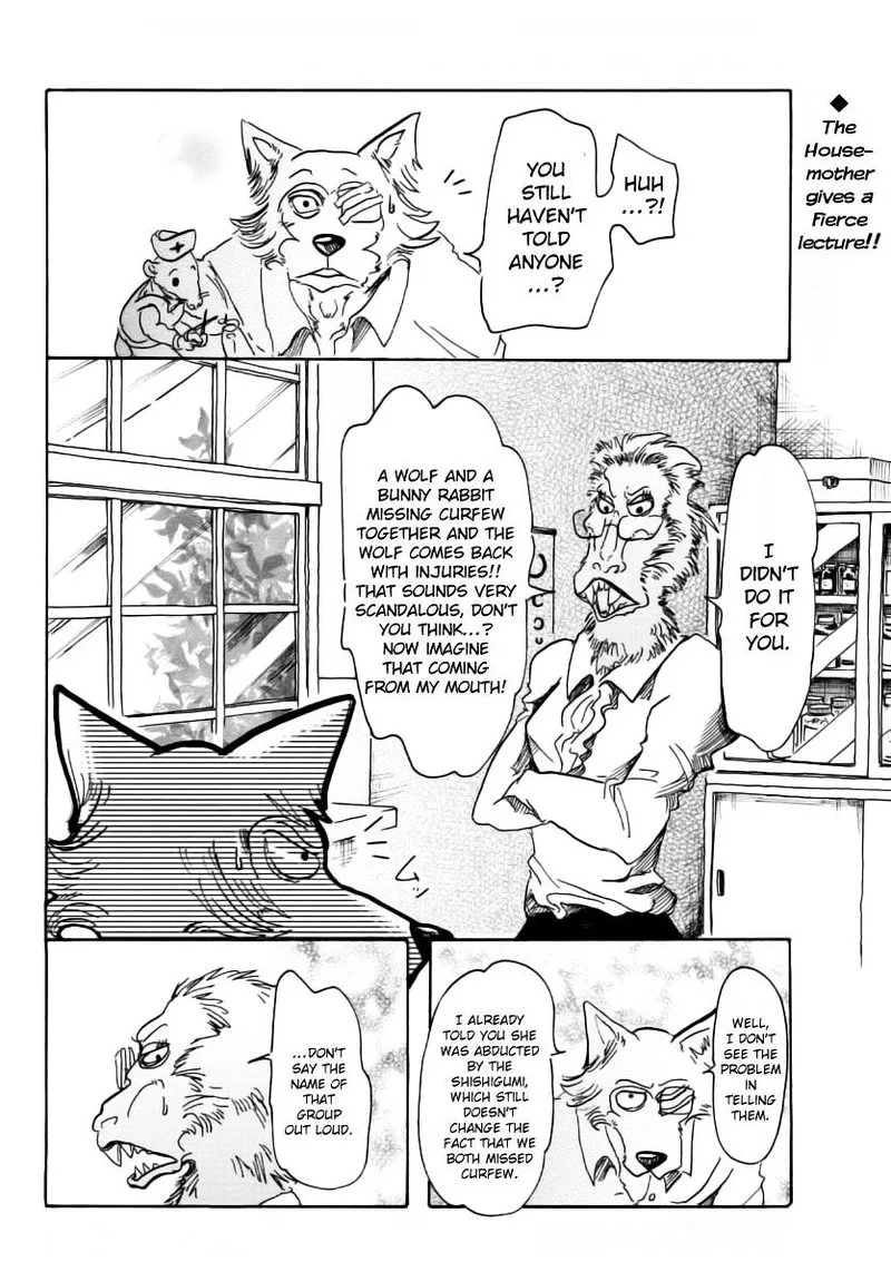 Beastars Chapter 45 page 2