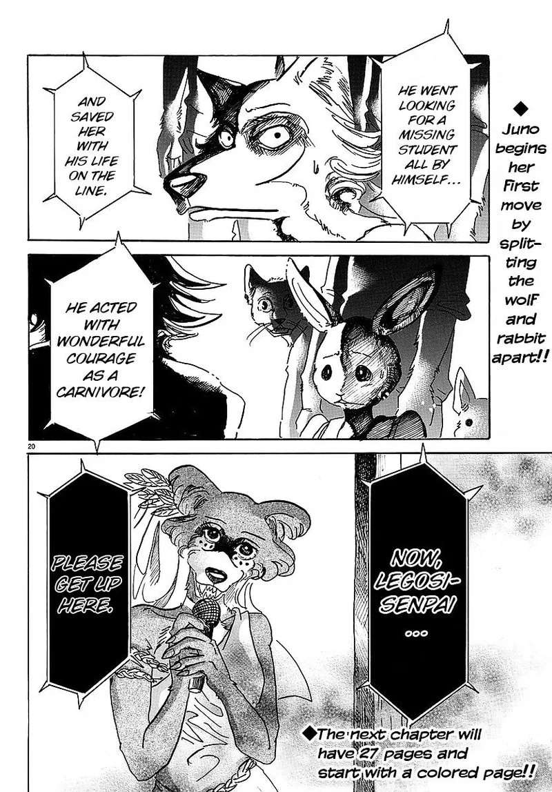 Beastars Chapter 46 page 19
