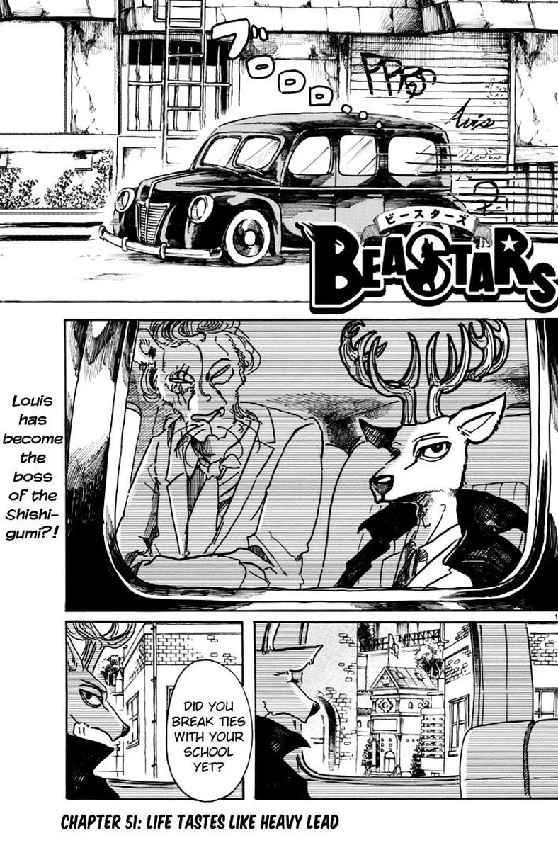Beastars Chapter 51 page 1