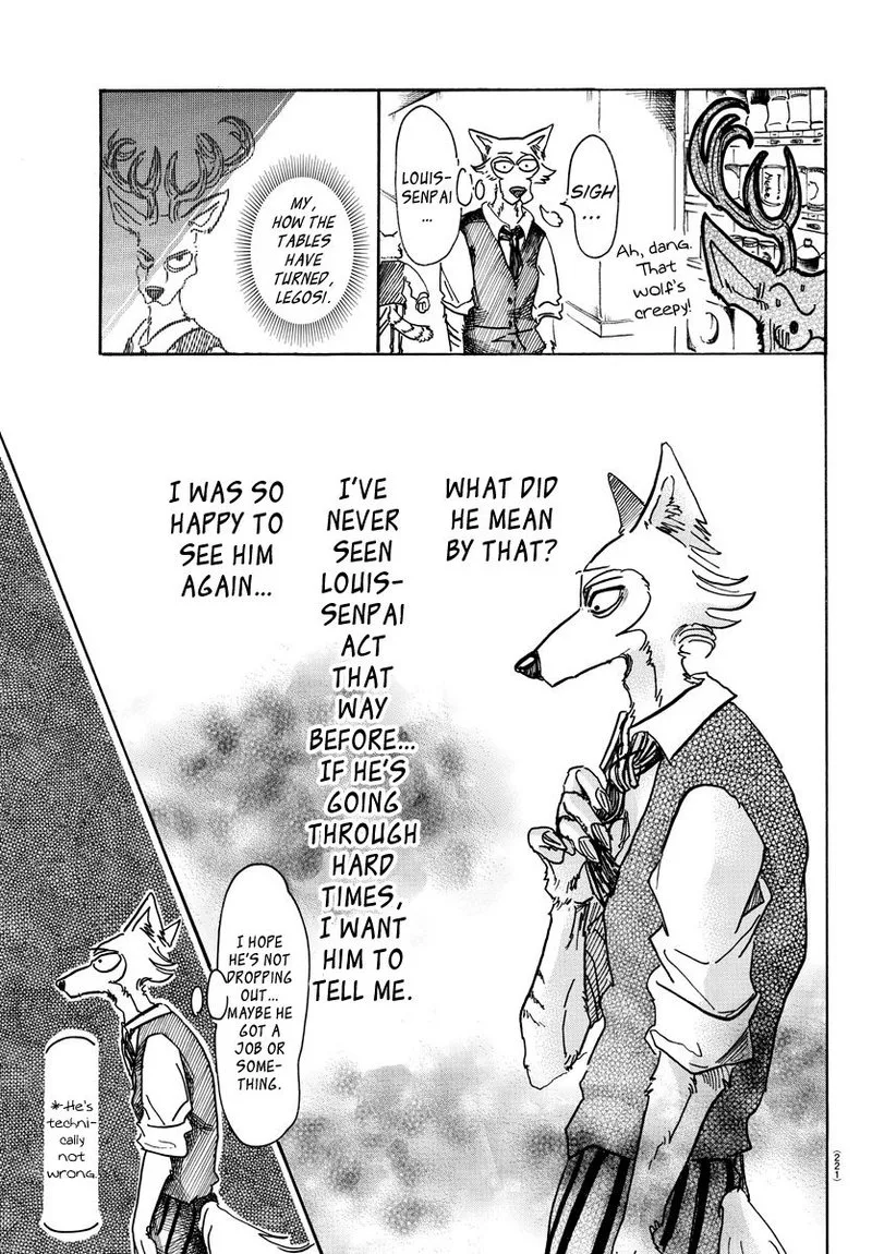 Beastars Chapter 52 page 3